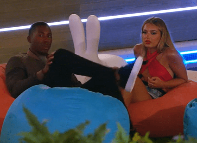 Lucinda later said Danny was 'fuming' she was talking to Aaron