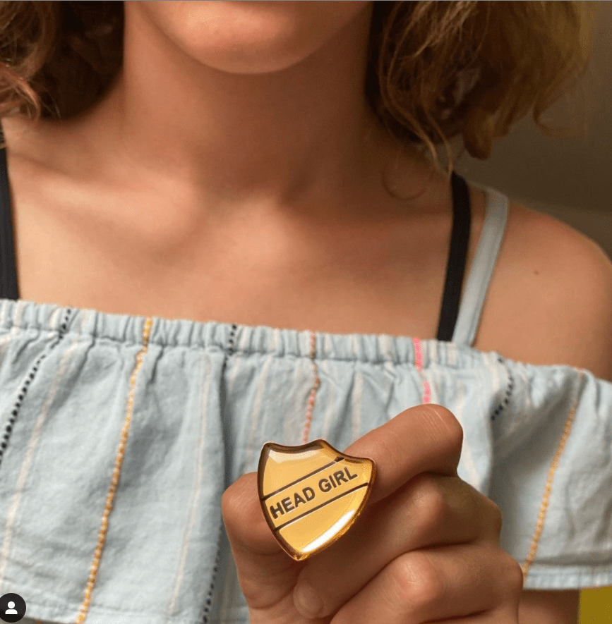 Emma revealed that oldest daughter Isabelle had been awarded Head Girl