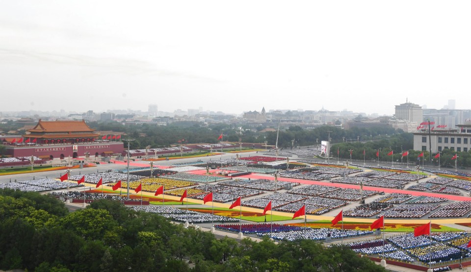 It comes amid heightened tensions and threats of war from Xi's regime