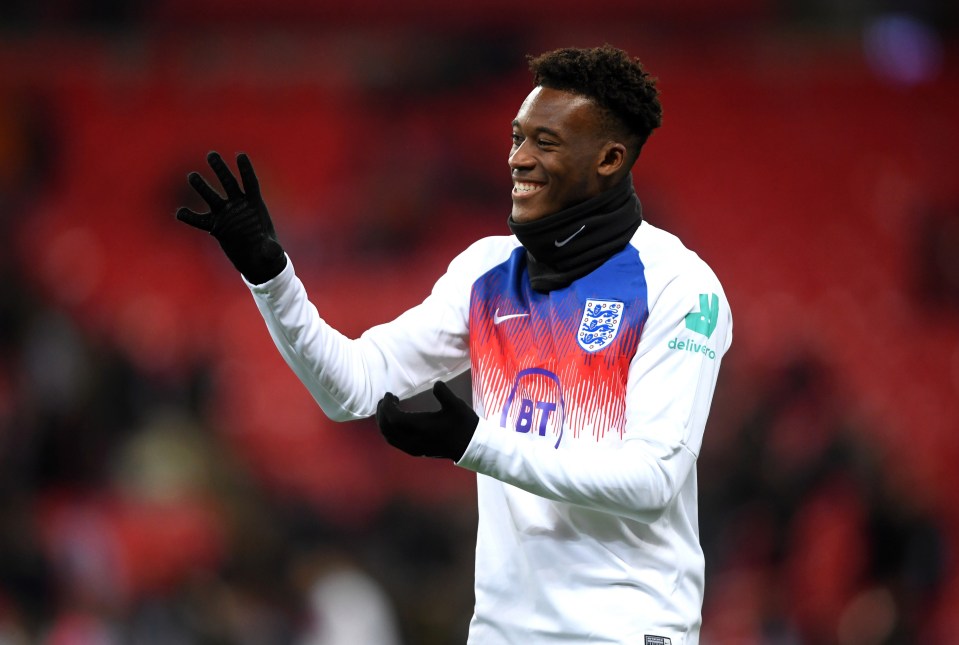 Hudson-Odoi, 20, has won three senior England caps