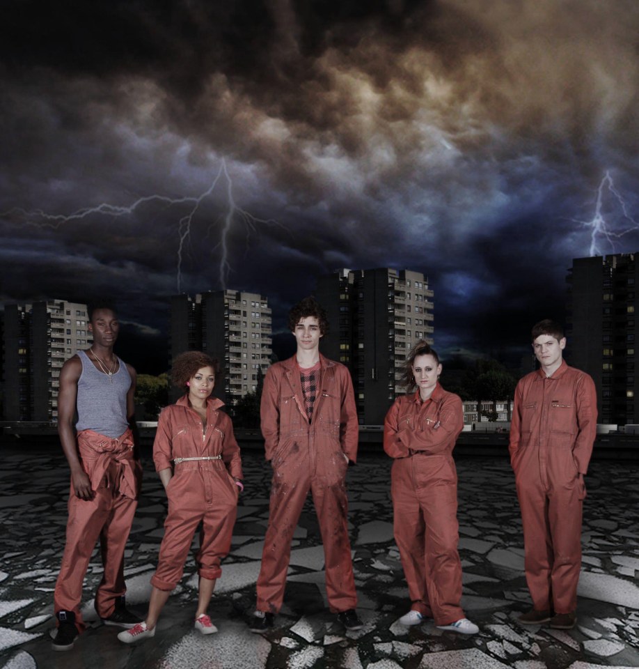 The star's breakout role was in E4 series Misfits