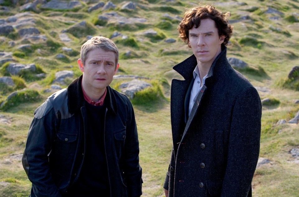 Freeman played Dr John Watson in the hit series alongside Benedict Cumberbatch