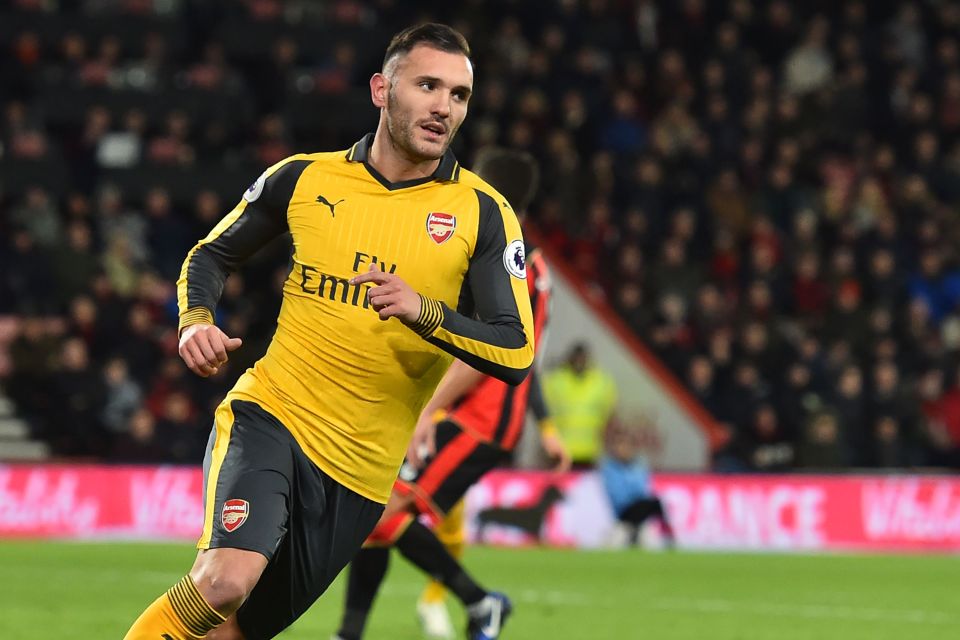 Lucas Perez scored just one Premier League goal from his 11 top-flight outings for Arsenal