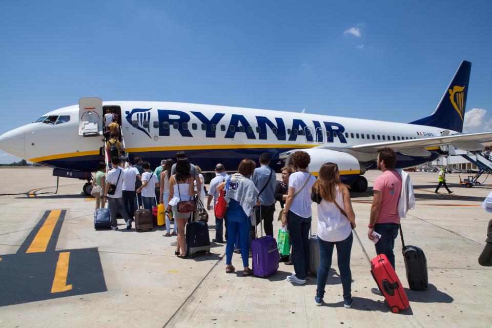 Ryanair sale destinations include Malaga, Bari, Barcelona, Amsterdam, Lisbon, Rome, Copenhagen, Warsaw, Ibiza, Marrakech, among others