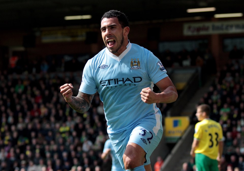 Carlos Tevez made the most dramatic switch from Manchester United to Manchester City