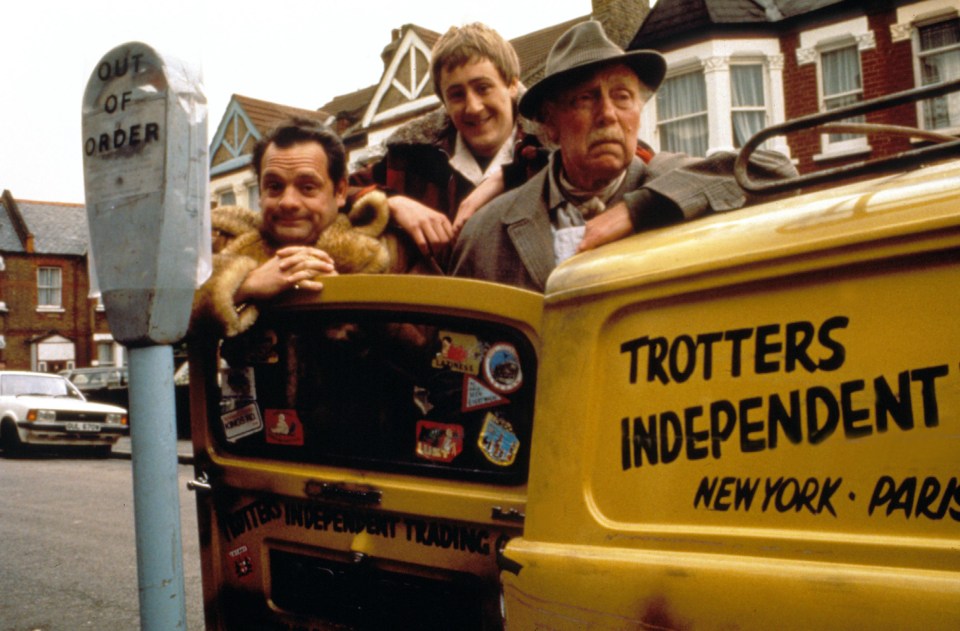Nowadays you're more likely to see a Brompton folding bike or a Tesla than a Reliant Regal Supervan III like Del’s