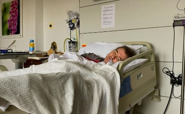 Derek is recovering at home after contracting Covid in March 2020