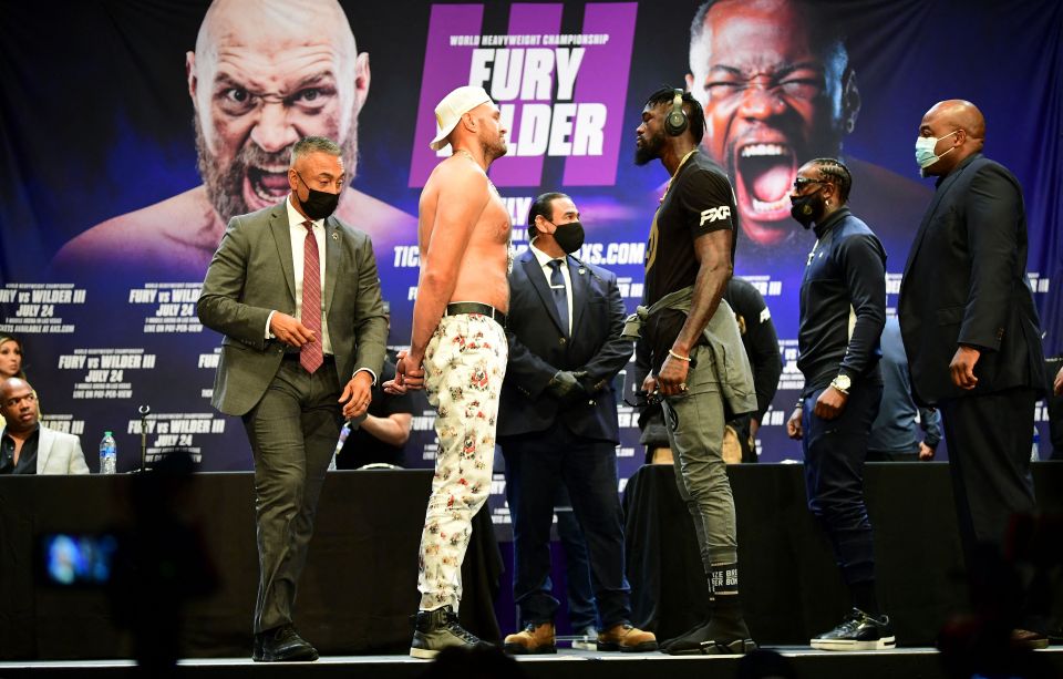 Tyson Fury will renew his rivalry with Deontay Wilder on October 9 in Las Vegas