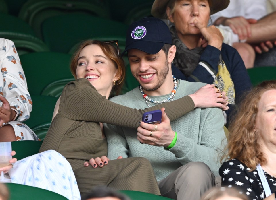 The actress dated Pete Davidson for five months