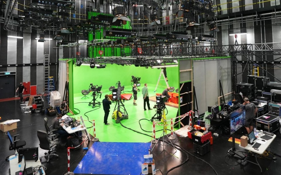 Fans have been amazed to learn of the high-tech studio used for the Games