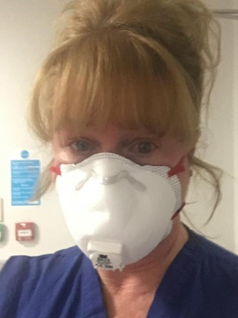 Toni is an NHS nurse and has been working throughout the pandemic