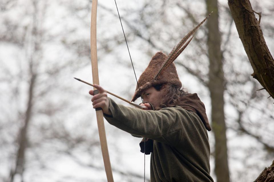 A petition was signed after naked merry men scared some passers-by who have been flashed at