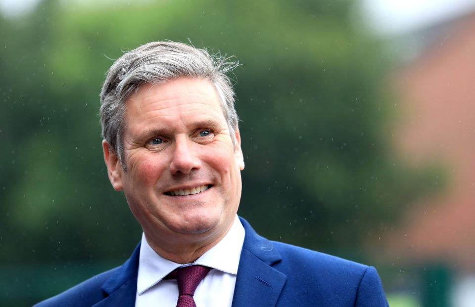 In a statement, she warned Sir Keir that the union would be shifting direction under her leadership