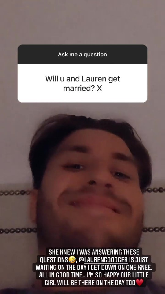 Fans asked Charles when he was going to propose