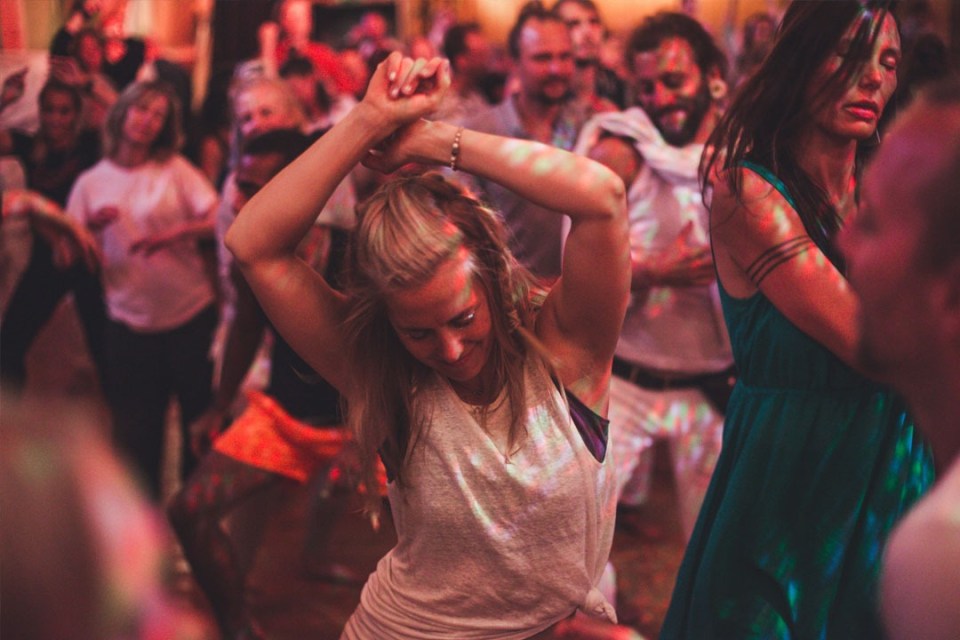 Dance, 'conscious sexuality and meetings from the heart' were offered at the Swedish festival