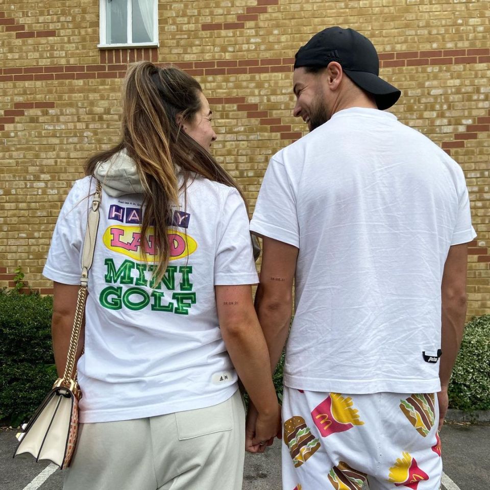 The pair went official with their relationship earlier this month