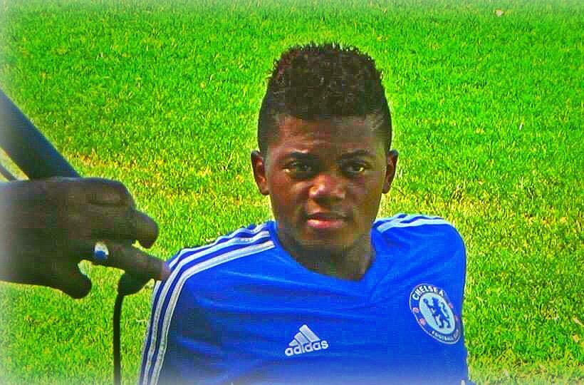 Seen in Chelsea blue, who Bailey once snubbed, the youngster bounced around Europe looking for a club to take him on
