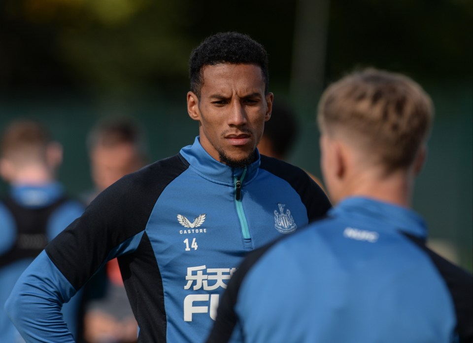 Bruce is also said to have angered Isaac Hayden by criticising his handling of Cristiano Ronaldo