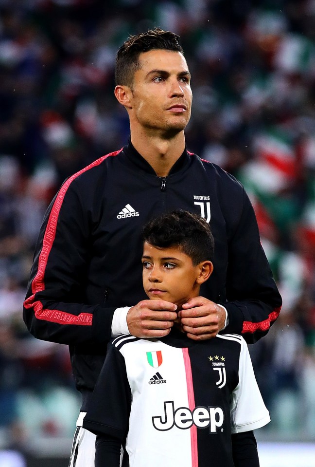 Ronaldo's son Cristiano Jr is currently in Man Utd's academy