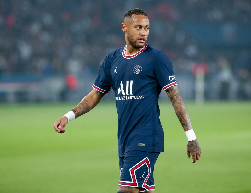 Neymar comes in at No3 thanks to his bumper PSG deal taking his earnings up to £70m
