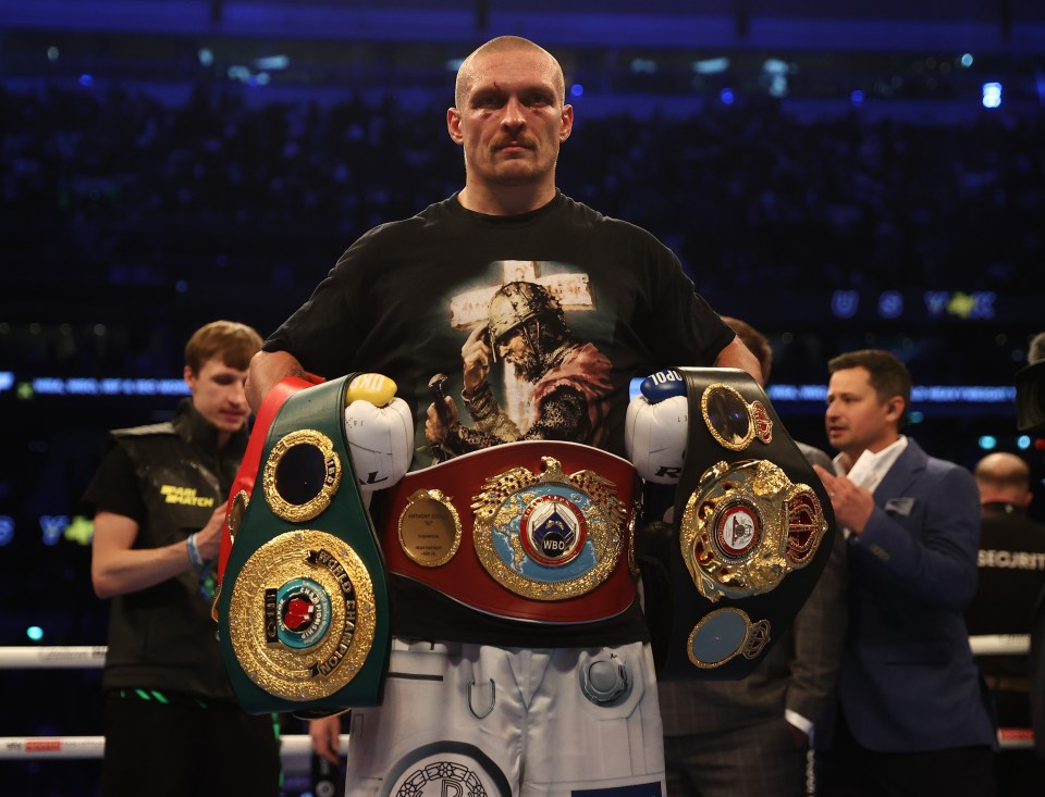 Heavyweight boxing has a new unified champ in Usyk