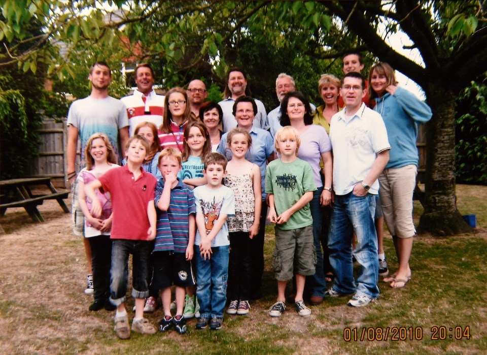 The couple, pictured with family, say they often used time-outs to discipline youngsters - but would always talk to the child about behaviour