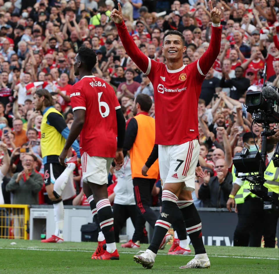 It was Ronaldo who was United's hero at the end of the day