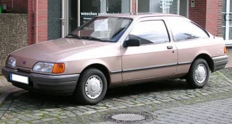 Clue - Beige Ford Sapphire like the one seen near murder lane