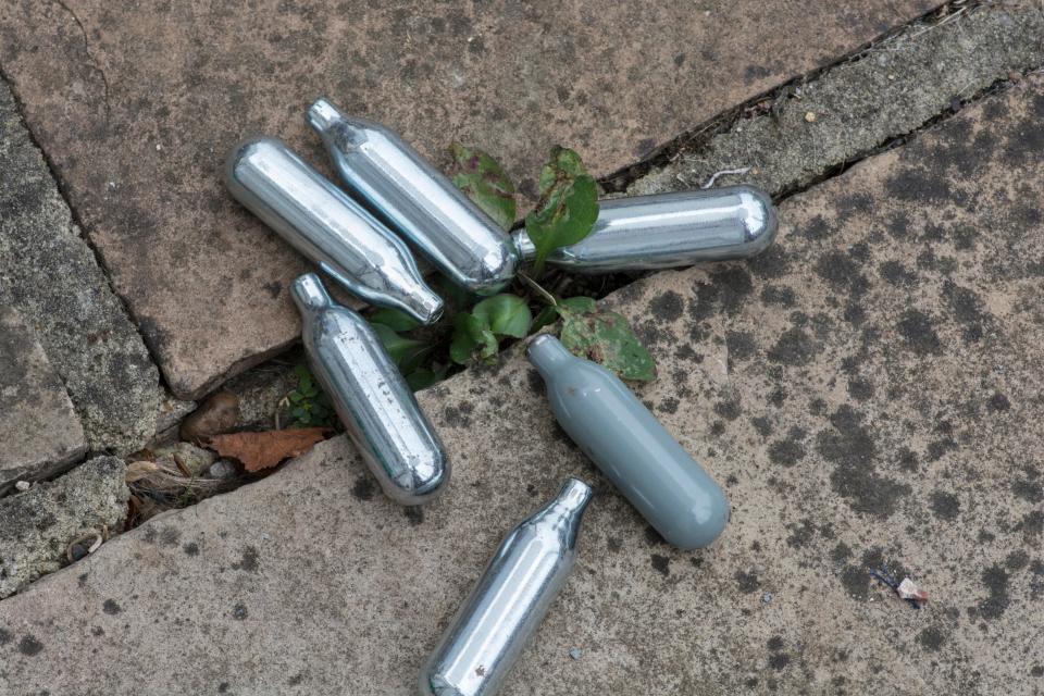 Each canister can cost as little as 50p