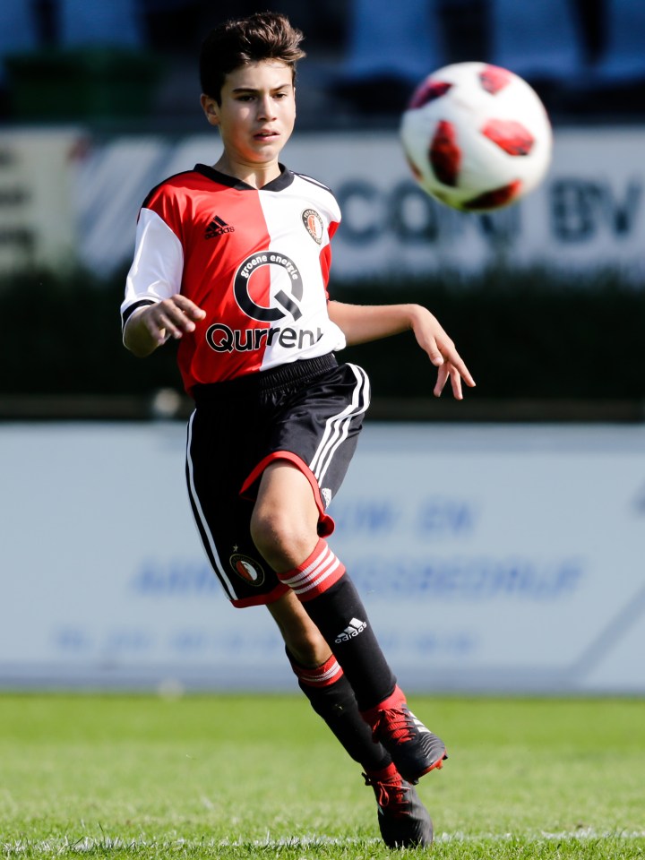Shaqueel van Persie is making a name for himself in Feyenoord