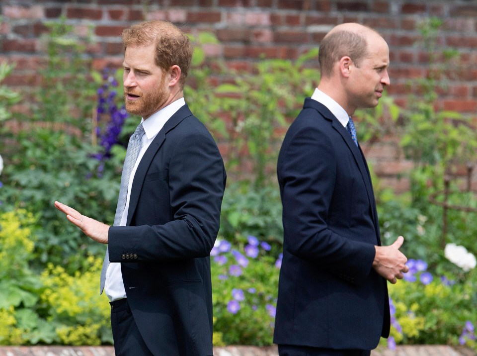 William and Harry are set to meet face-to-face for just the third time since Megxit later this year, it's rumoured