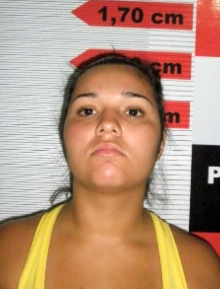 Valeska Pereira Monteiro - known as 'Majesty' - was arrested for being a part of a drug trafficking operation
