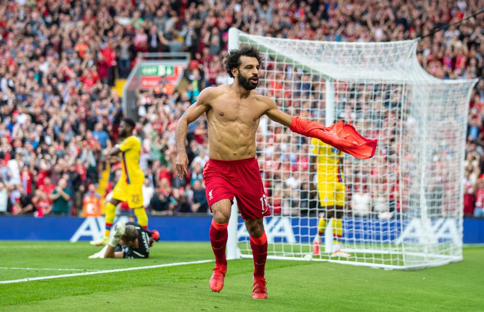 Liverpool hero Salah is at No5 on £30million a year - no wonder he's celebrating!
