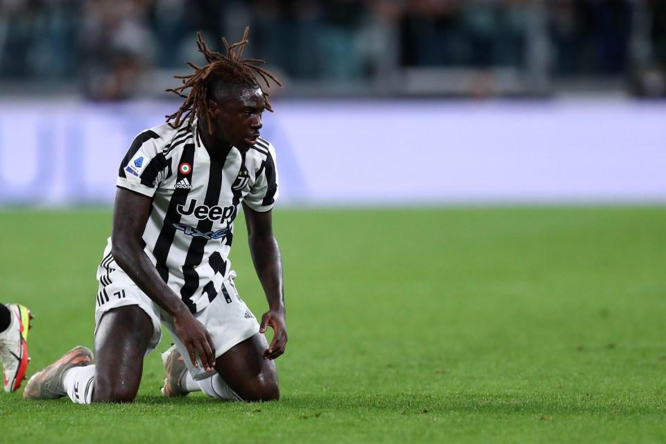 Moise Kean has scored just once for Juventus following his summer arrival from Everton