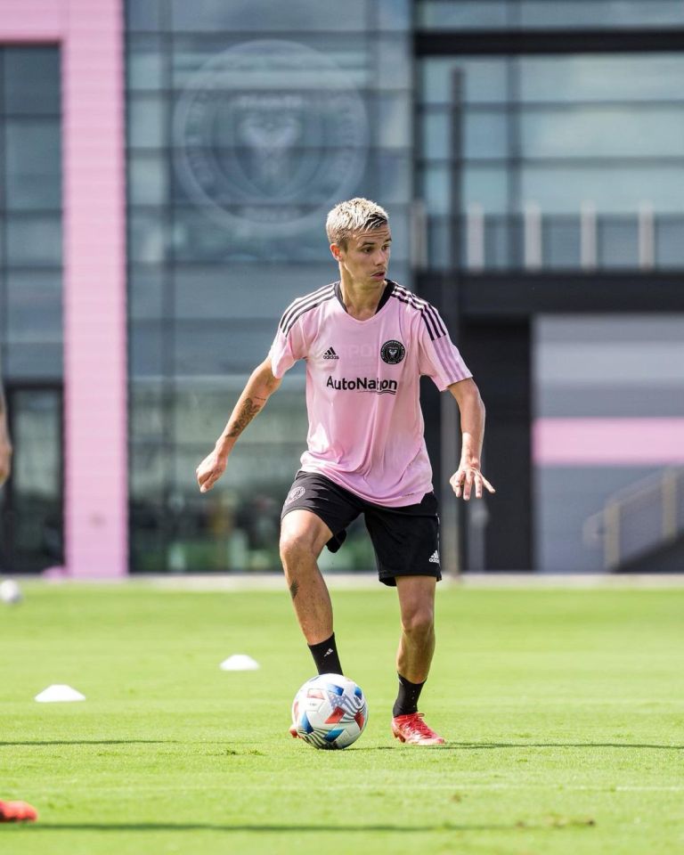 Romeo Beckham is trying to make it in Miami