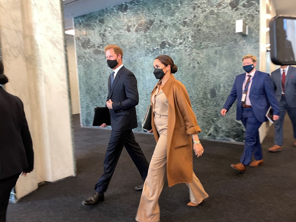 The couple embarked on their whirlwind tour of New York City on Thursday