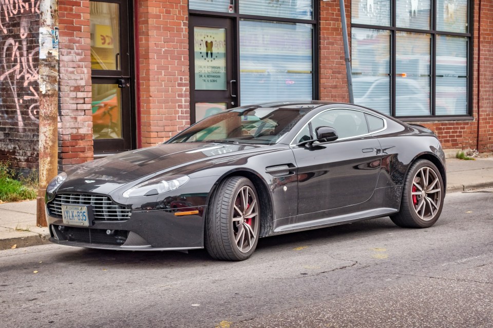 Bond's Aston Martin V8 was equipped with a laser beam, missiles and more