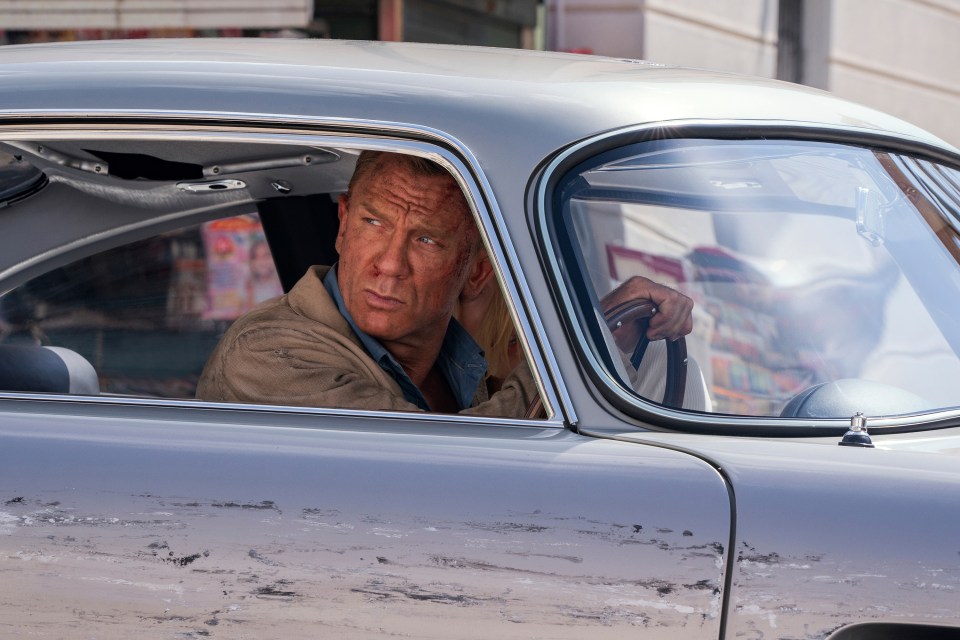 James Bond's Aston Martin DB5 took a beating in No Time To Die