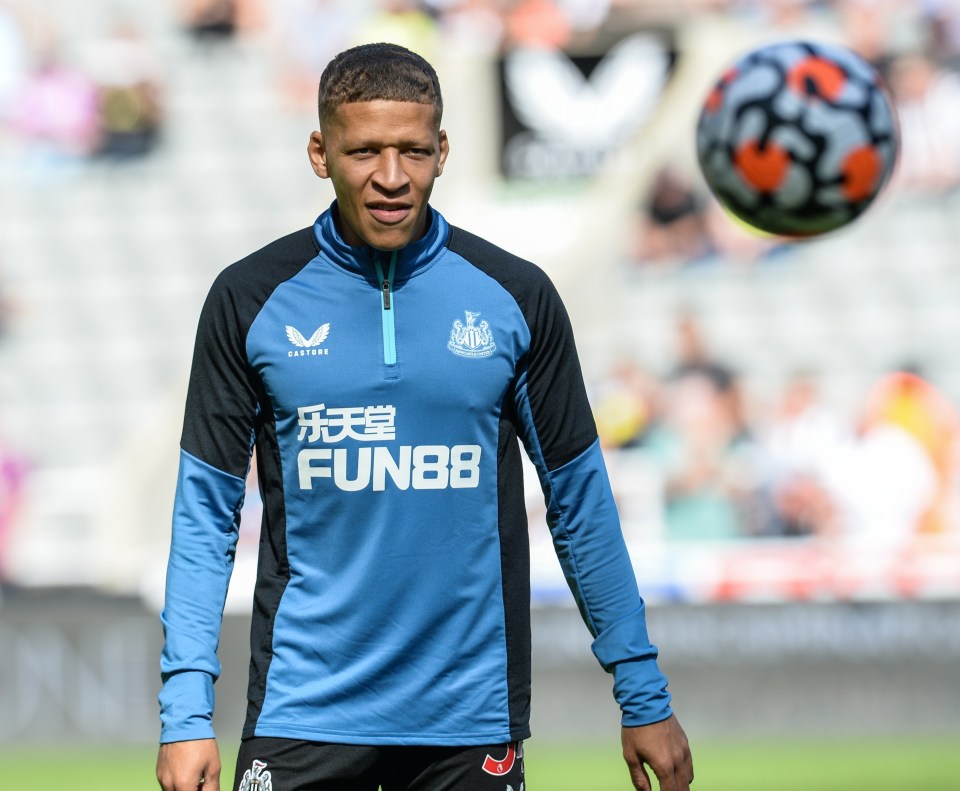 Dwight Gayle is said to have had a training ground bust up with coach Graeme Jones