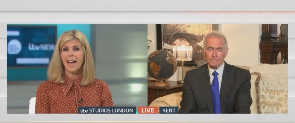Kate discussed the vaccine with the show's medical expert Dr Hilary Jones