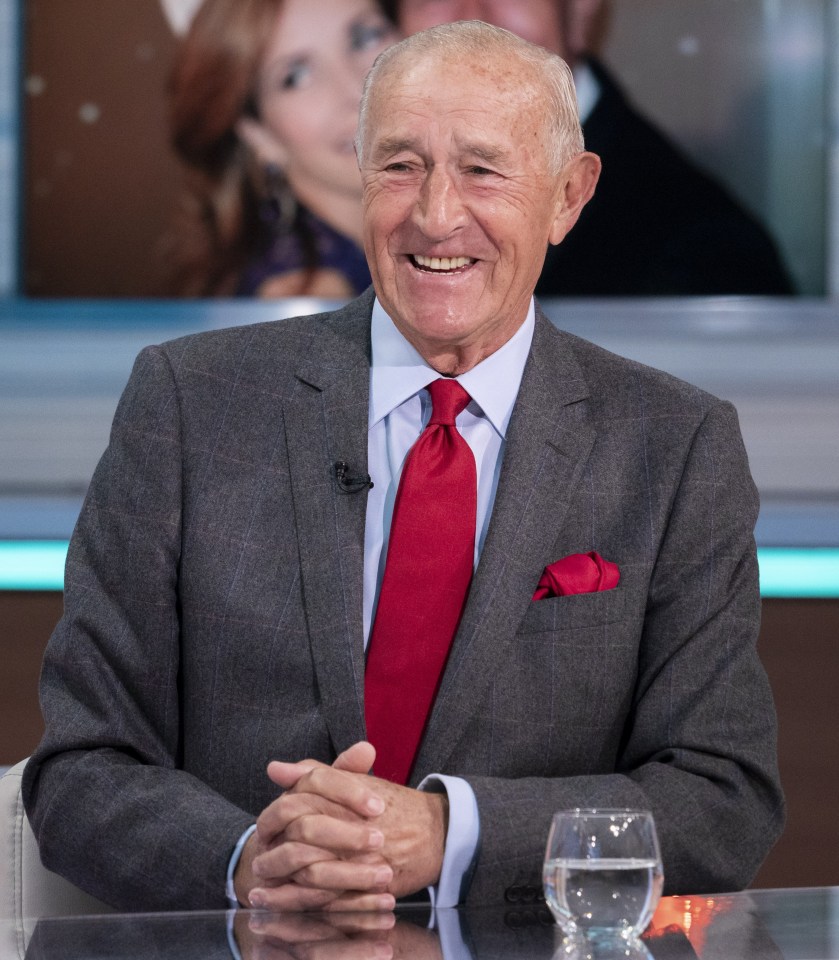 Former head judge Len Goodman on Good Morning Britain last week