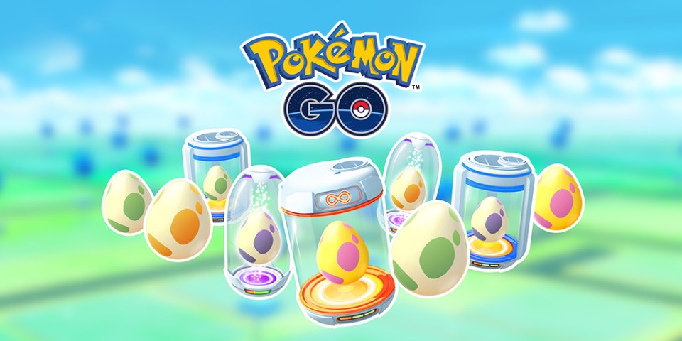 Pokemon GO eggs