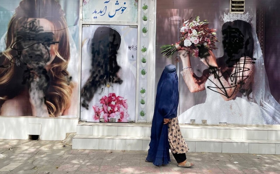 Women face being erased from public life in Afghanistan by the Taliban