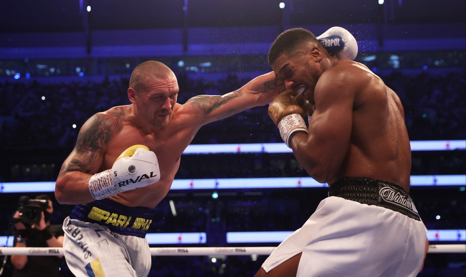 Anthony Joshua suffered a unanimous decision defeat to Oleksandr Usyk last month