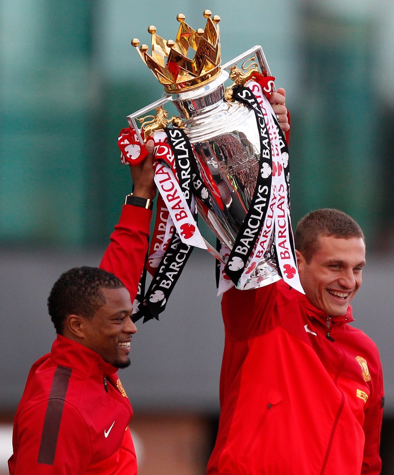 Evra said he shared a strong bond with Vidic despite the feud
