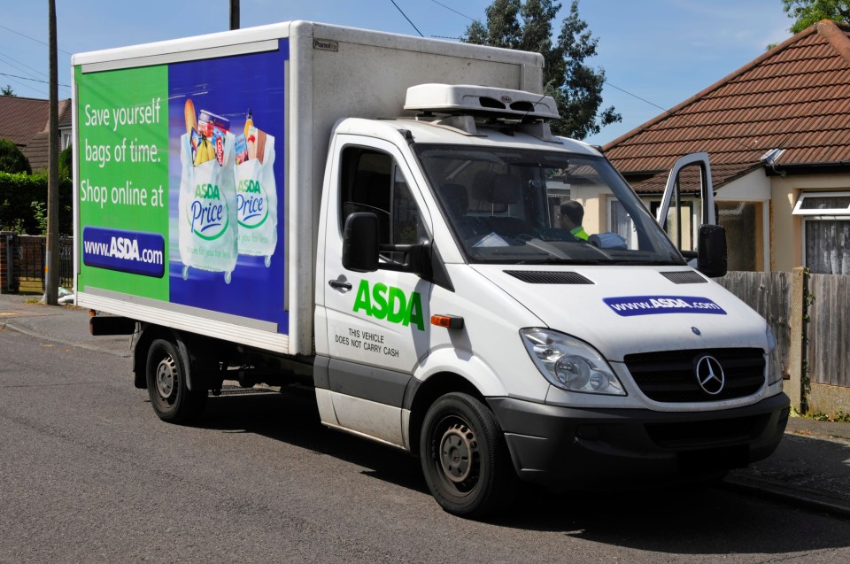 She says she has always used the Asda delivery service without any problems before now