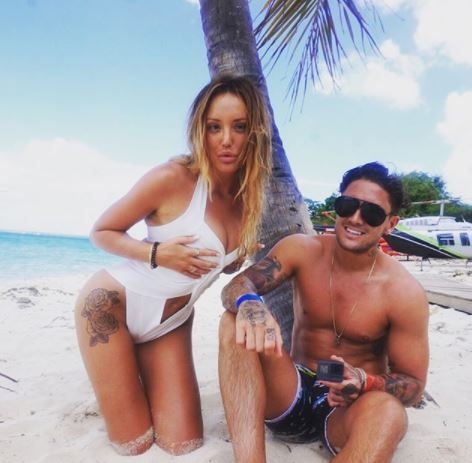 Charlotte Crosby and Bear dated in 2017 after meeting on Just Tattoo of Us