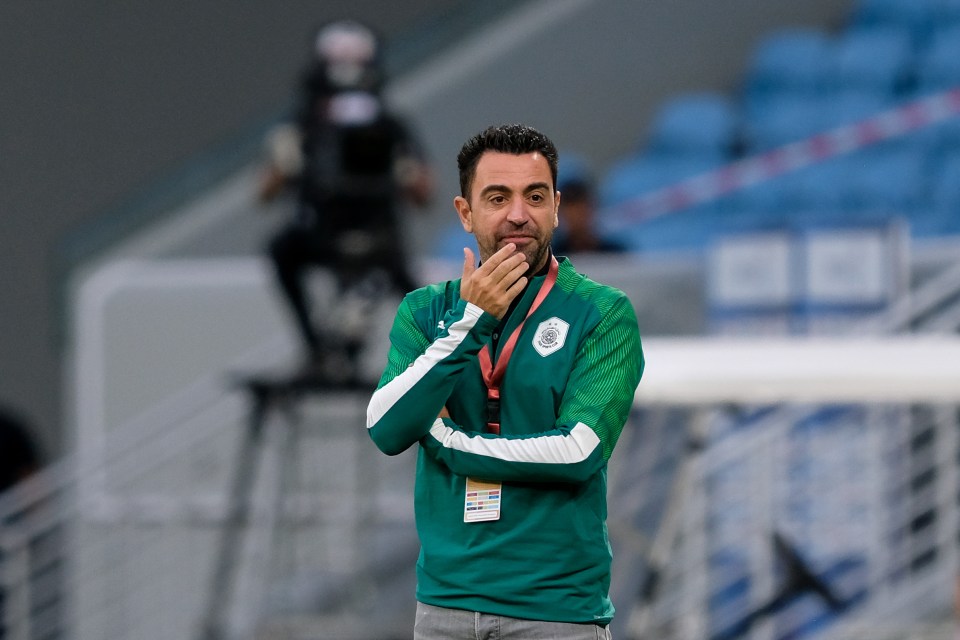 Xavi is the frontrunner to take over at Barcelona