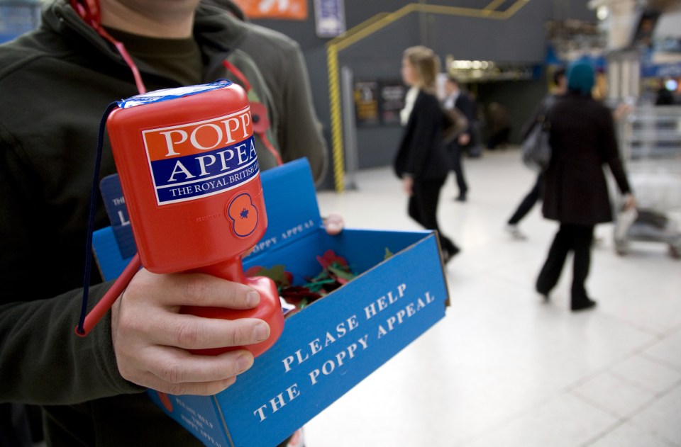 Poppy sellers are back on our streets after Covid hit last year's appeal