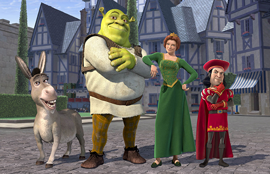 Shrek came out in 2001 but fans have only just spotted the saucy scene